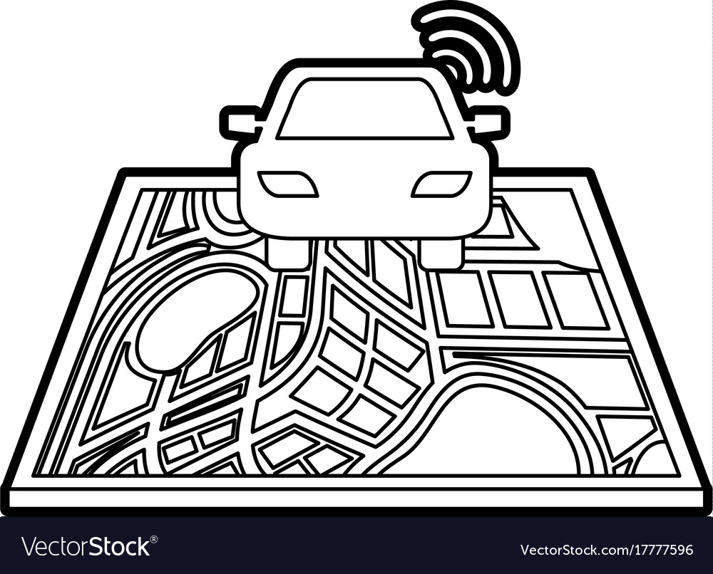 Navigation gps pointer map car transportation