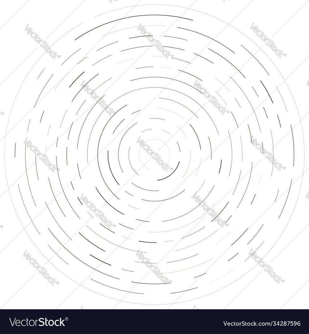 Radial radiating lines abstract burst element vector image Radial radiating lines abstract burst element