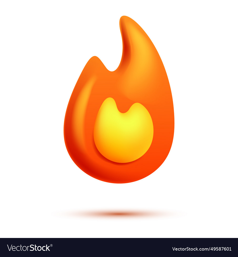 3d fire flame