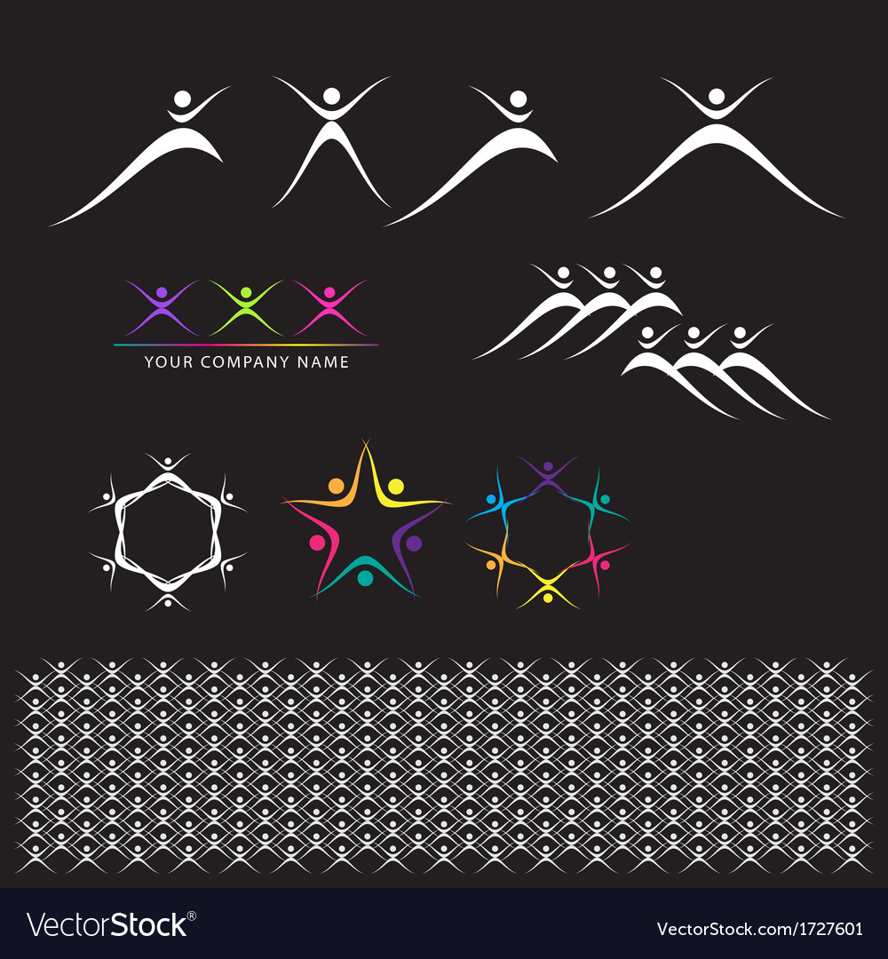 Set of abstract elements