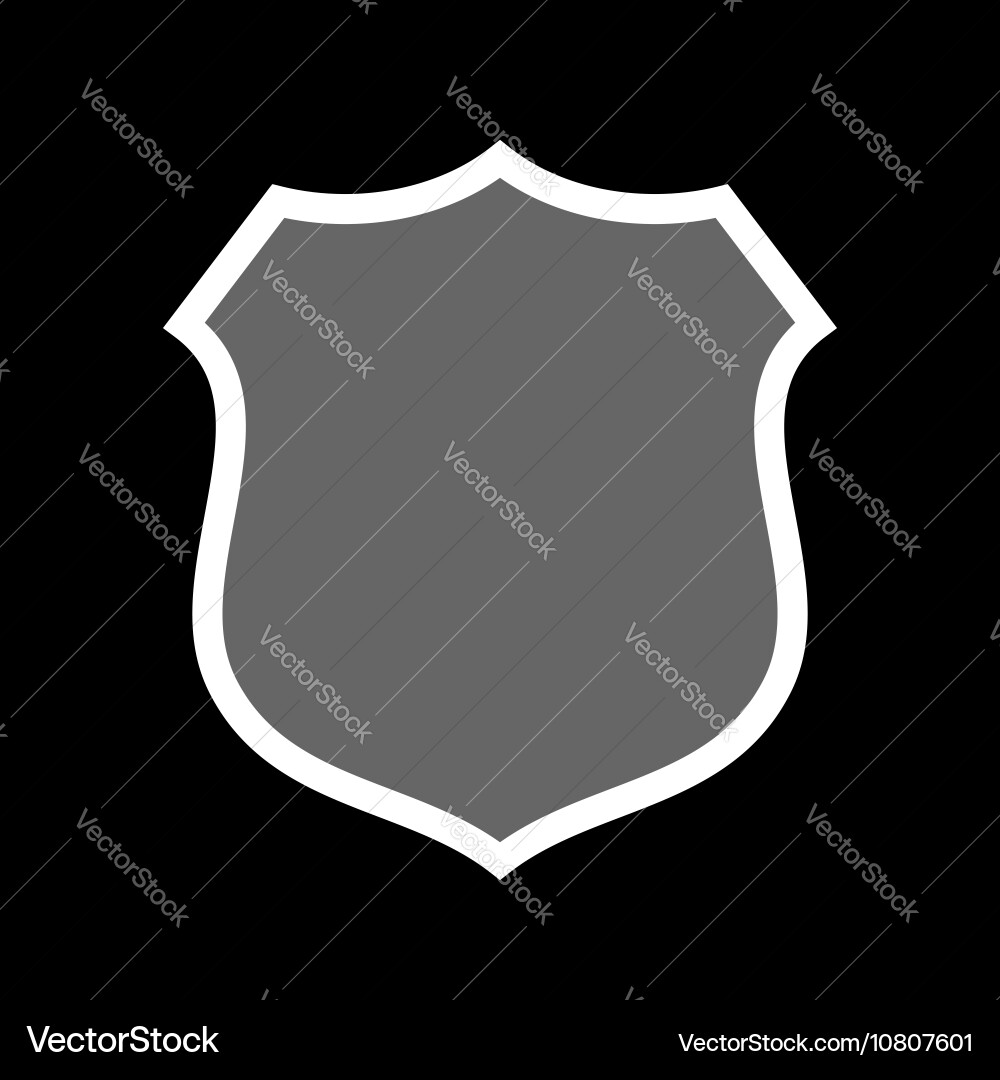 Shield heraldic icon Royalty Free Vector Image