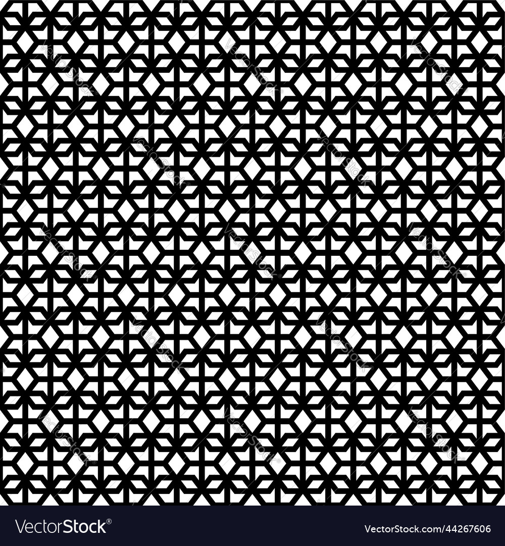 A seamless geometric lattice pattern design