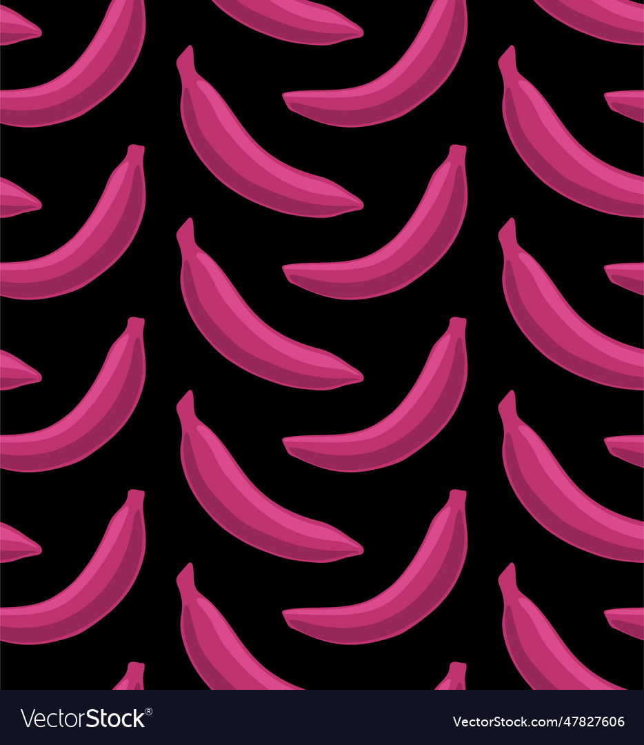 Black seamless background with bright pink