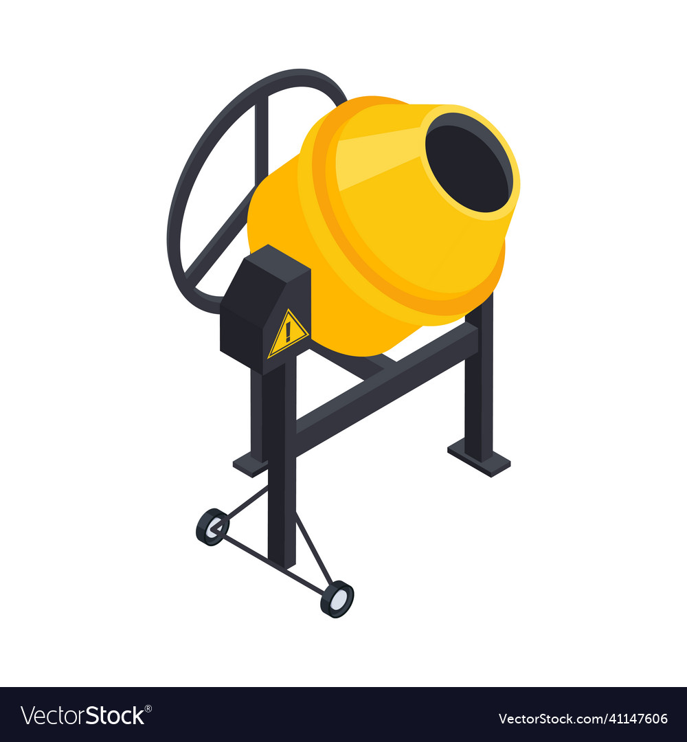 Concrete production icon vector image Concrete production icon