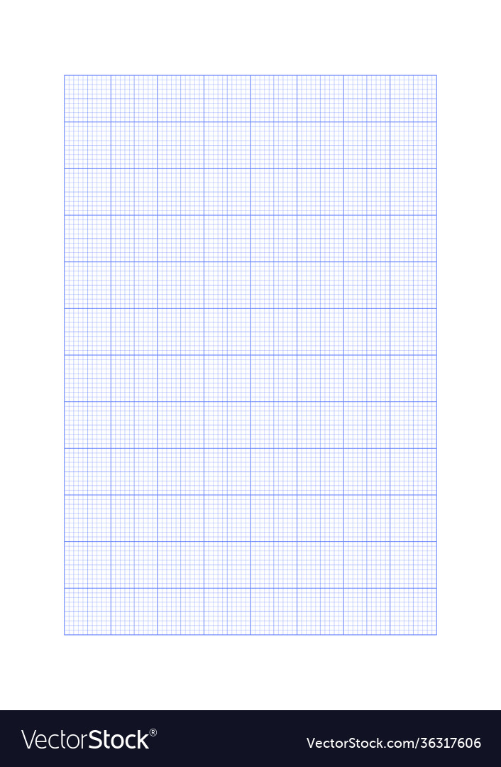 Millimeter graph paper grid abstract squared vector image Millimeter graph paper grid abstract squared