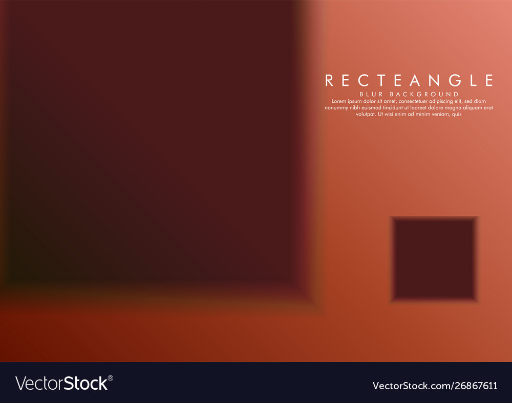 A blur box with gradient background color stone