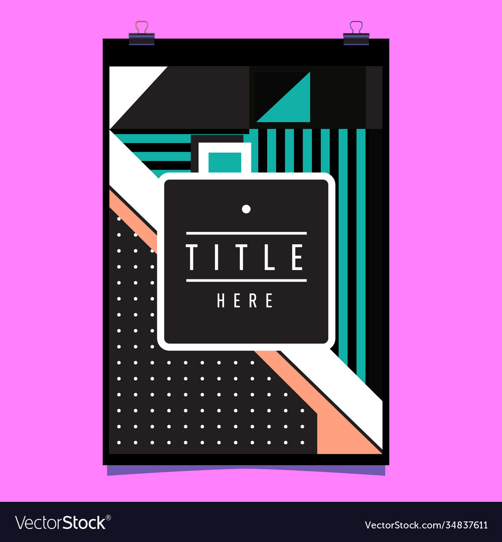 Abstract colorful geometric pattern background Vector Image Abstract colorful geometric pattern background