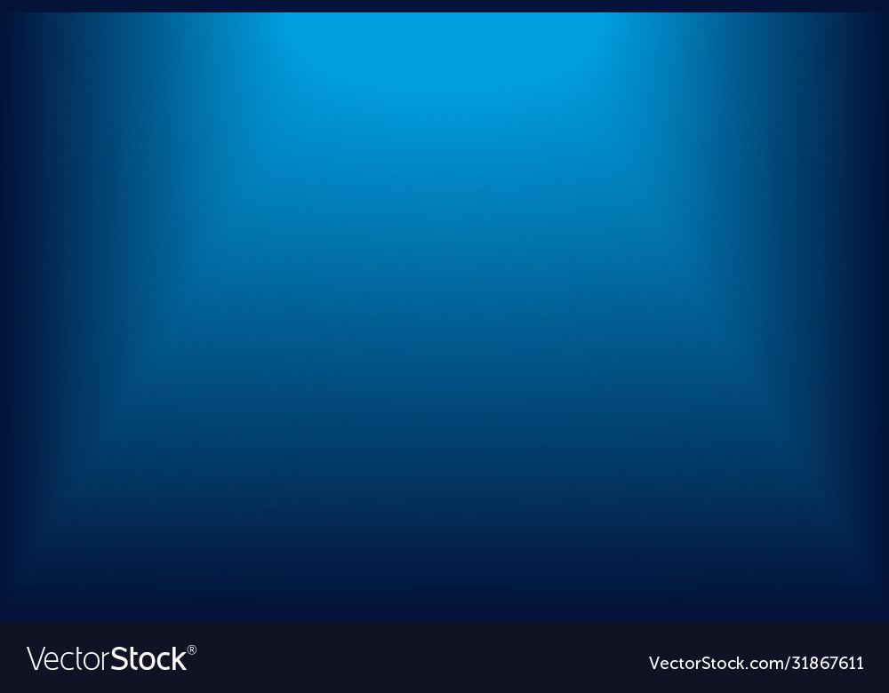 Gradient blue design color abstract background vector image Gradient blue design color abstract background
