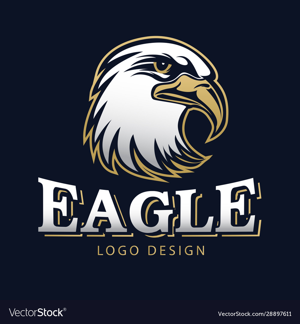Hawk eagle head usa americs logo mascot 15
