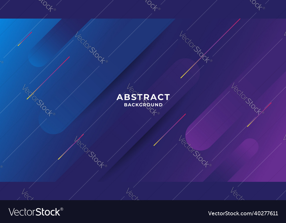 Minimal geometric background with dynamic shapes vector image Minimal geometric background with dynamic shapes