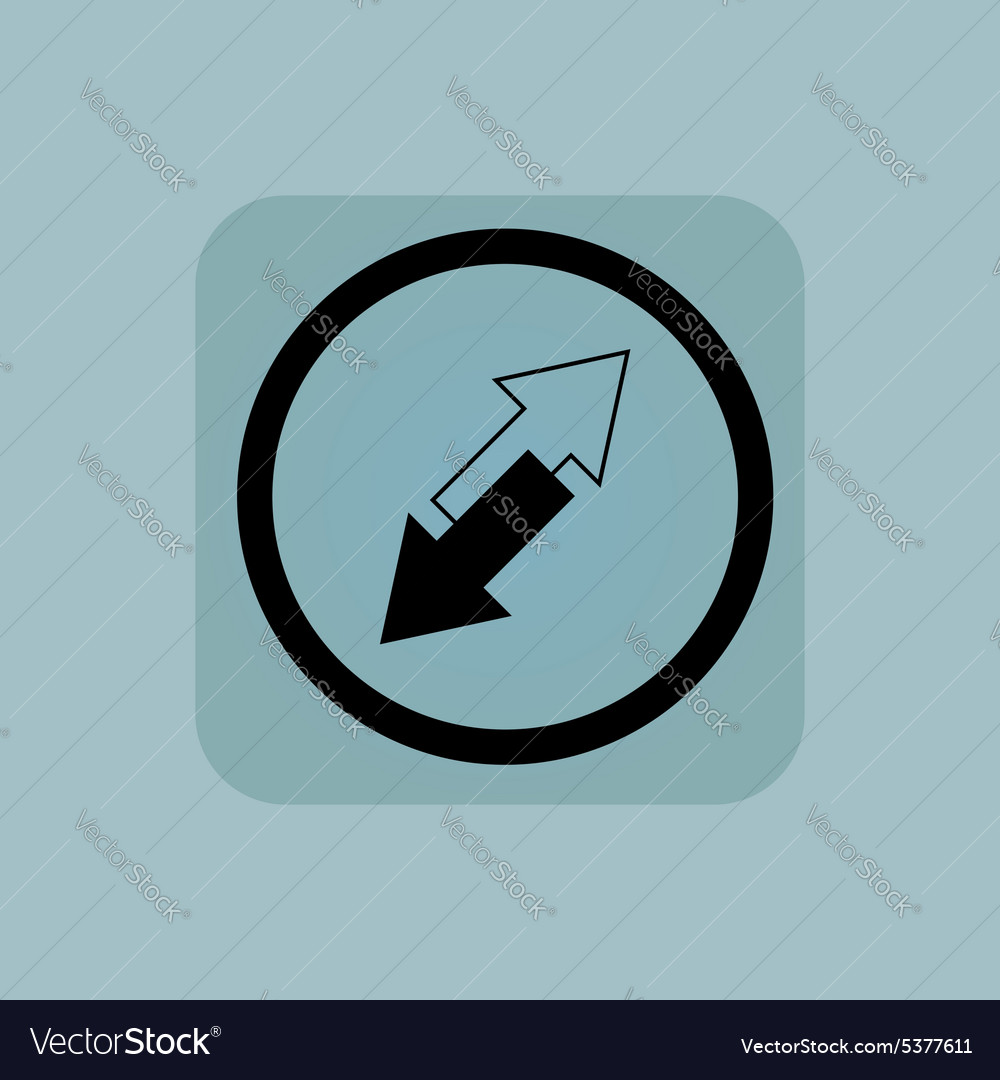 pale-blue-opposite-sign-royalty-free-vector-image