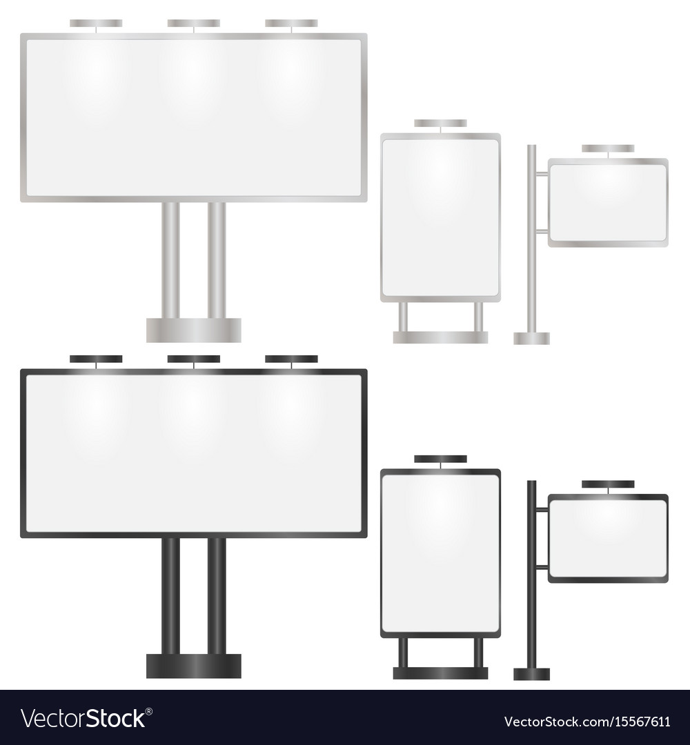 Set von Billboards