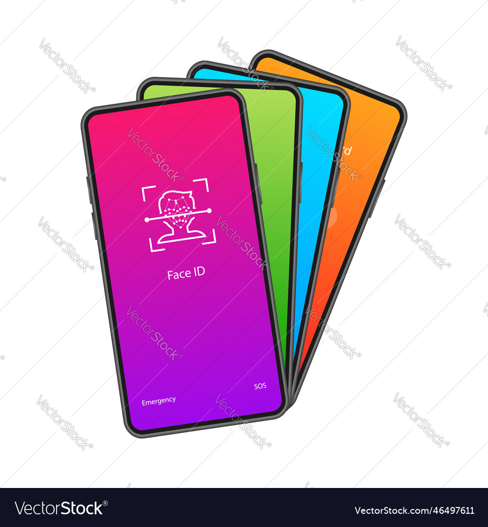 Smartphone with passcode lock screen interface