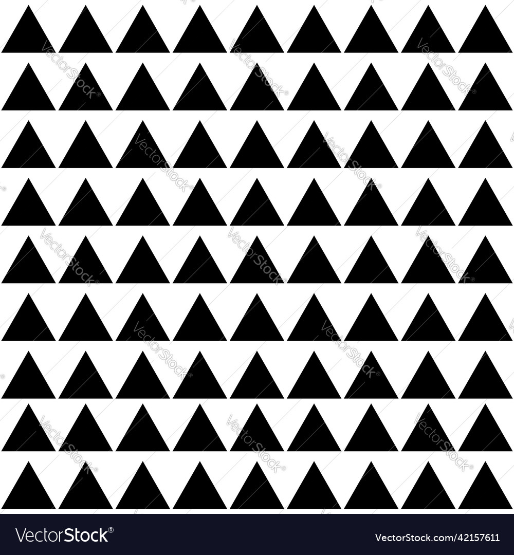 Triangle basic shape mosaic repeatable pattern