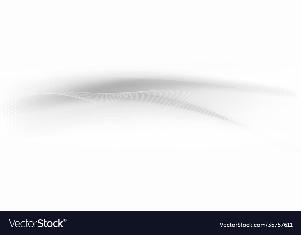 White background with wavy lines and dots
