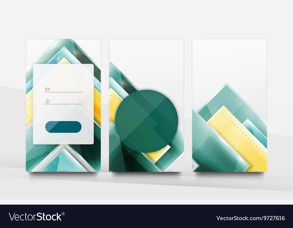 Mobile background ui Royalty Free Vector Image