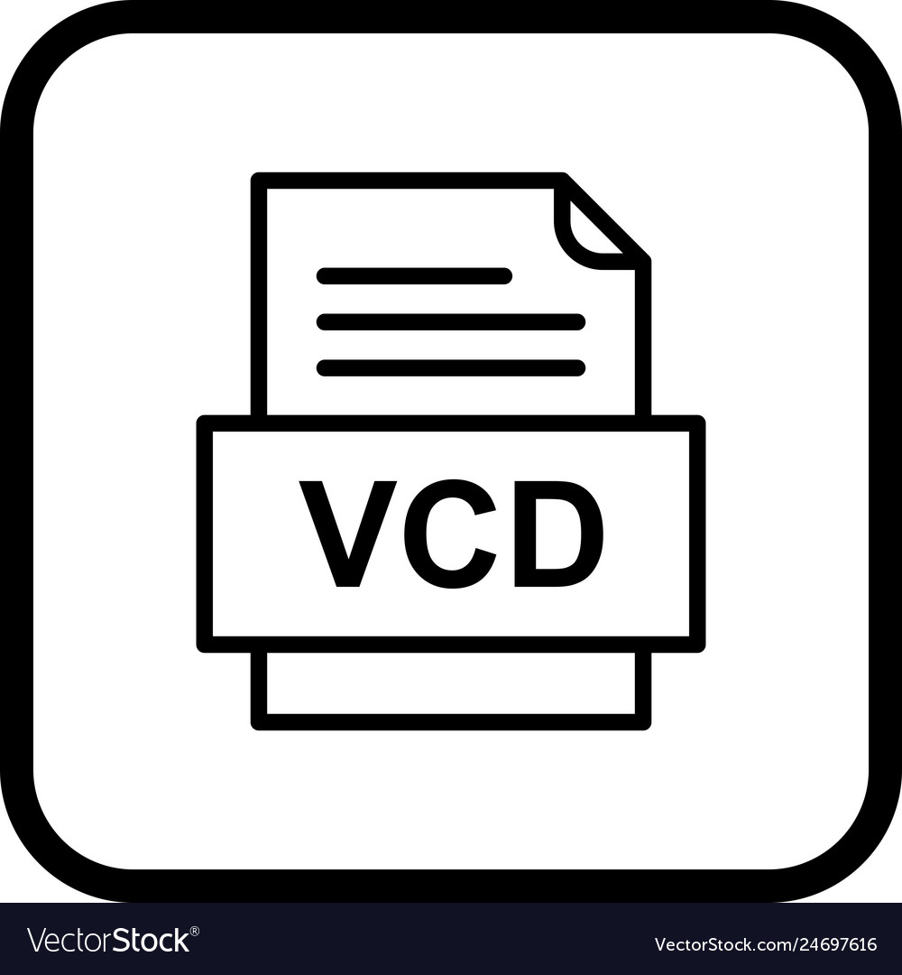 Vcd file document icon