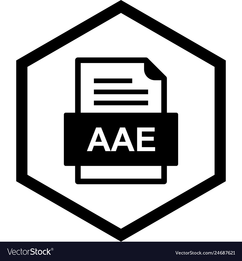 Aae file document icon
