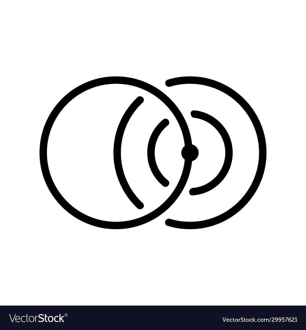 Checking view icon isolated