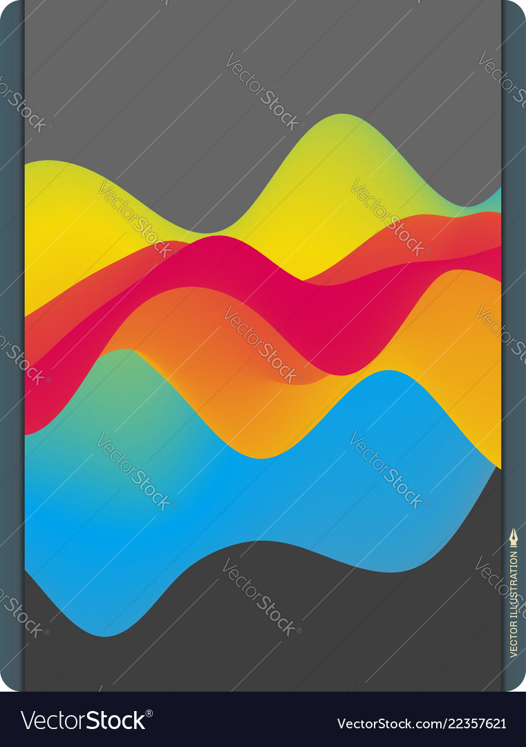 Colorful abstract background dynamic effect vector image Colorful abstract background dynamic effect
