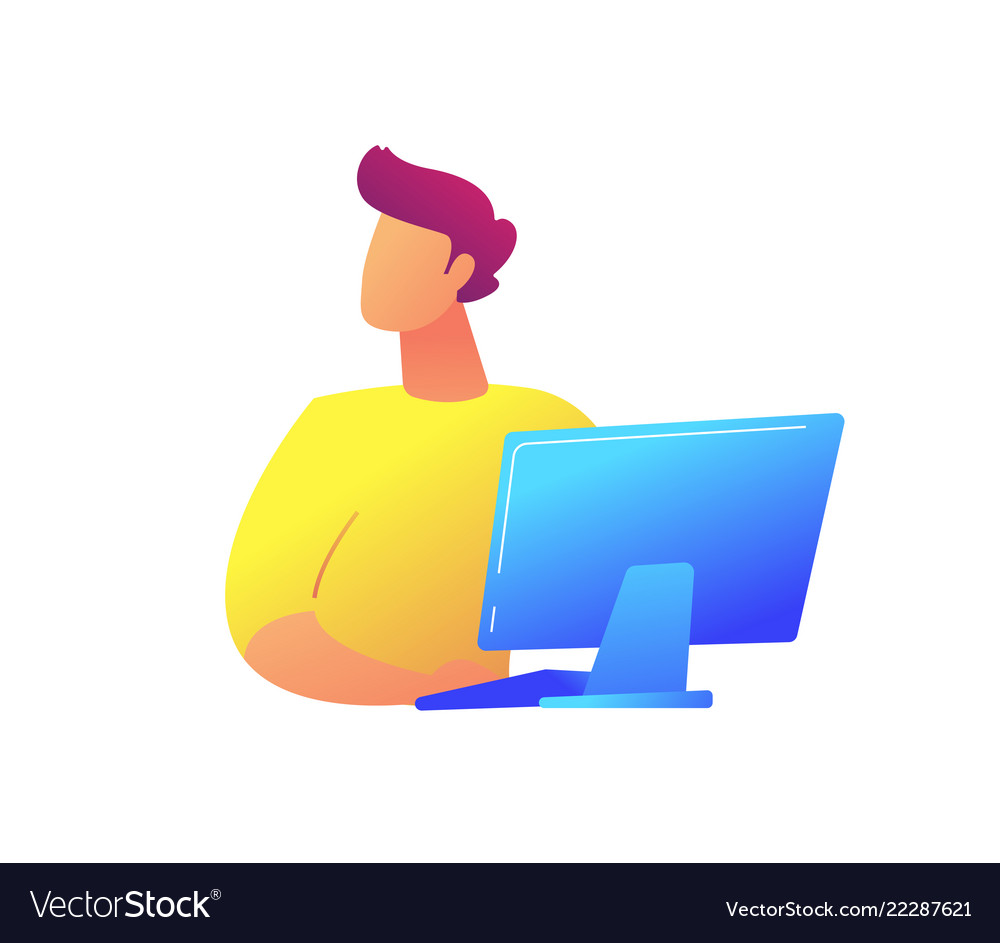 Developer Working on Desktop