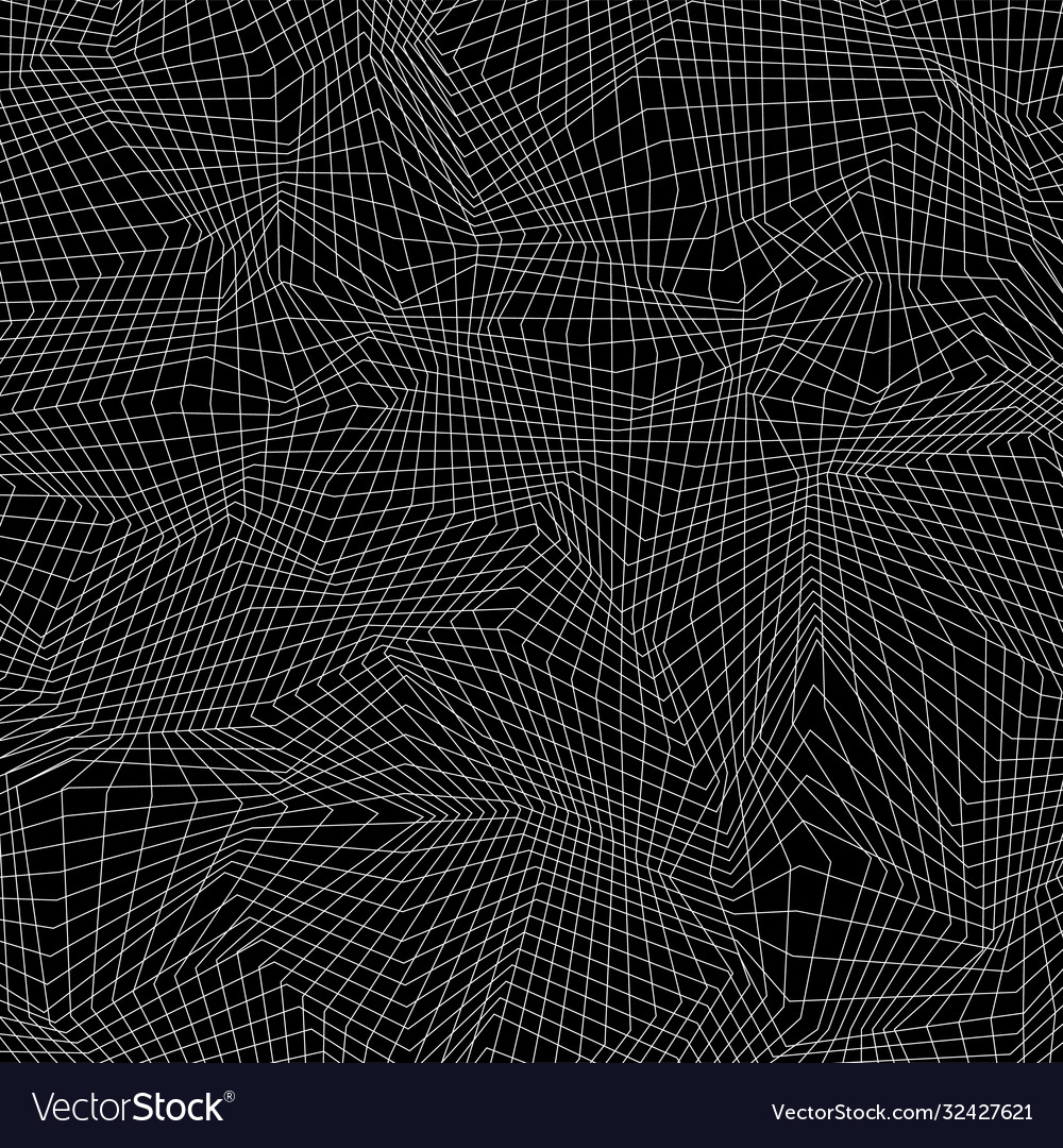 Geometric low poly triangle linear pattern