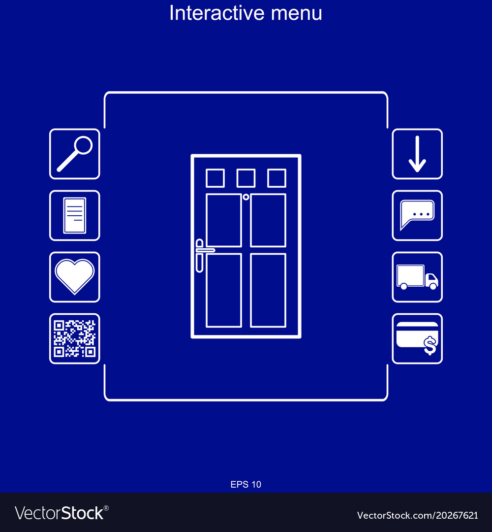 Image of the interactive menu for buying windows