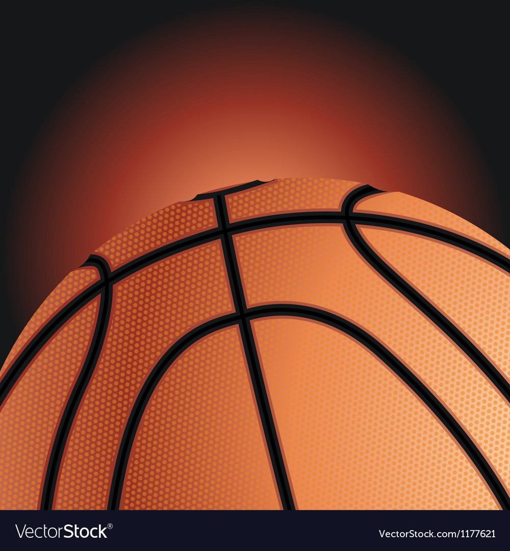 Sports background with basket ball