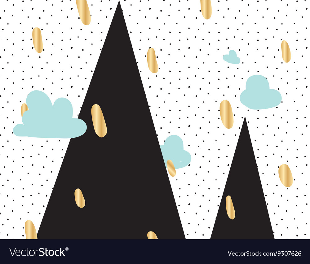 Abstract geometric design composition pattern