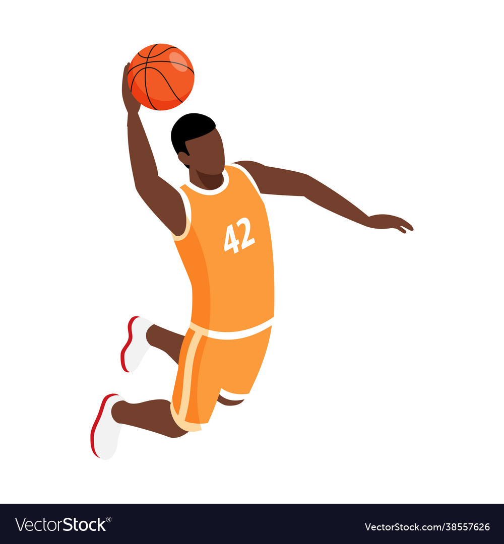 Basketball player icon Royalty Free Vector Image