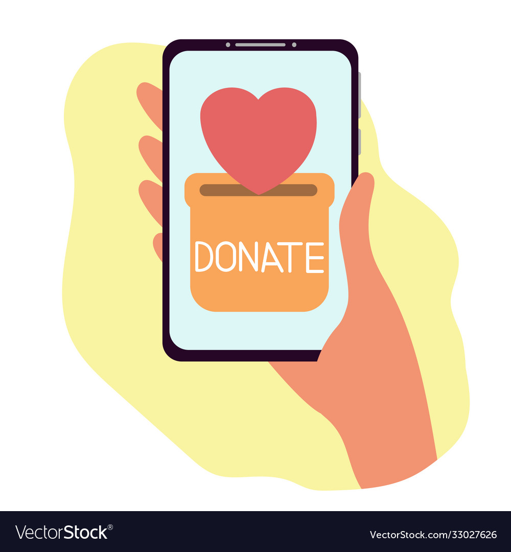 Donate Royalty Free Vector Image - VectorStock