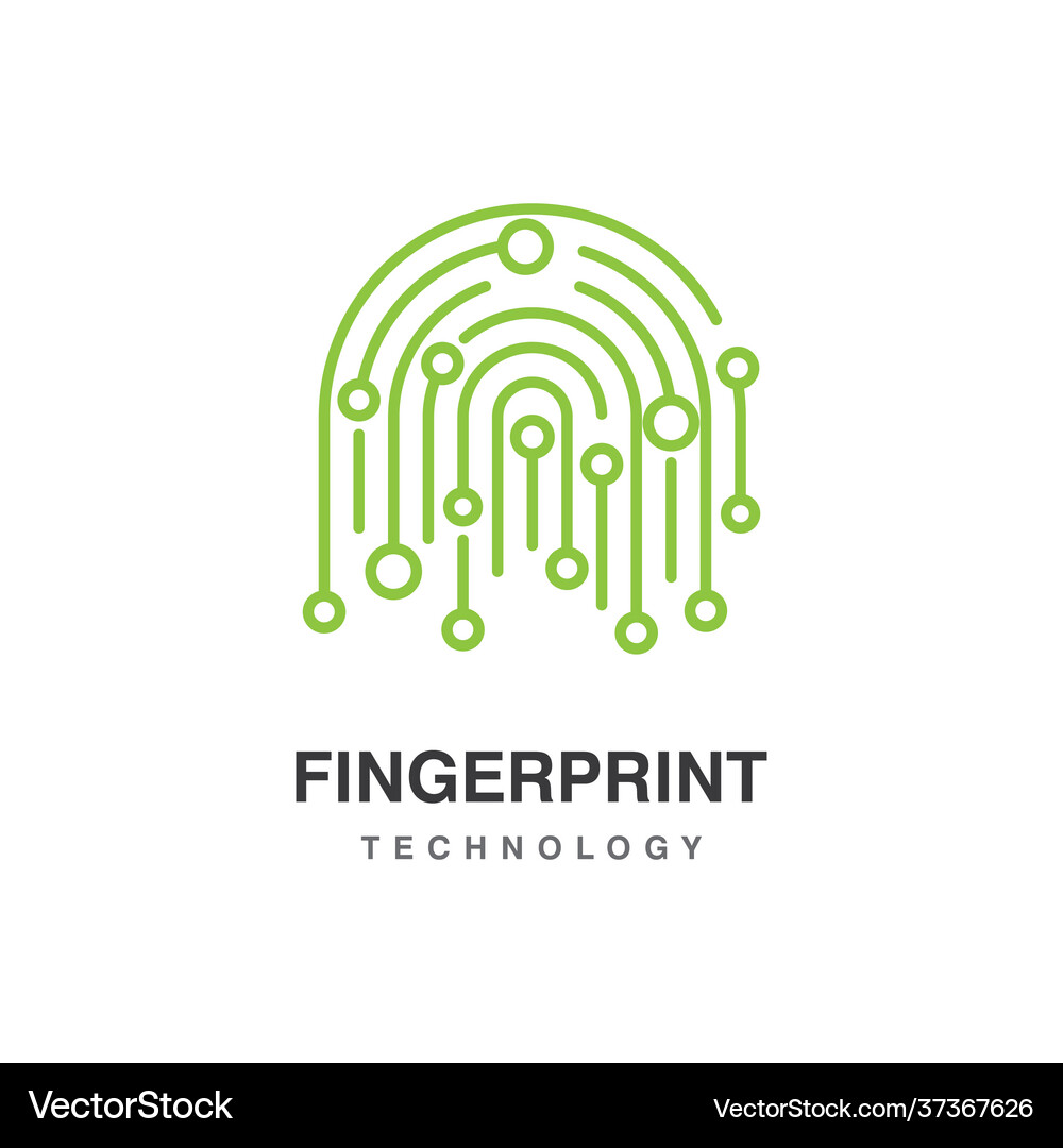 Fingerprint Royalty Free Vector Image - VectorStock