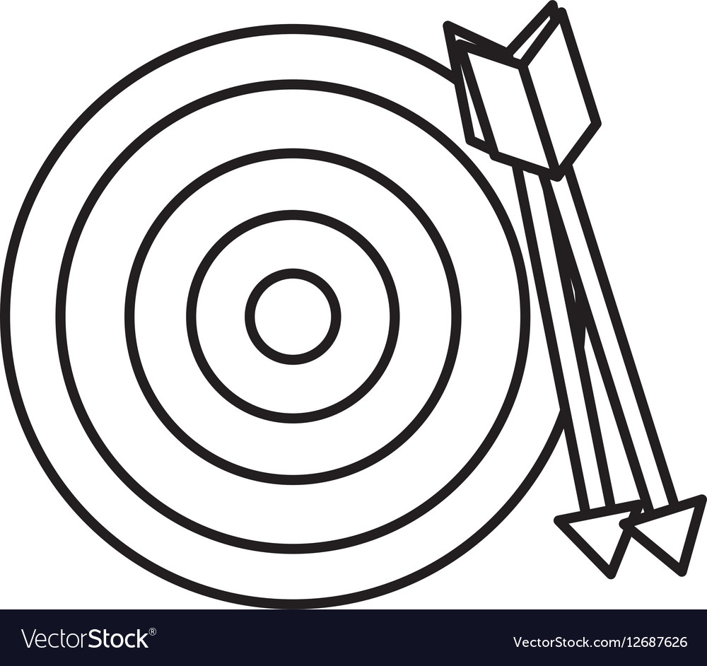 Round target dartboard