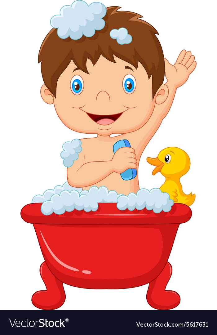 cartoon bathtub pictures