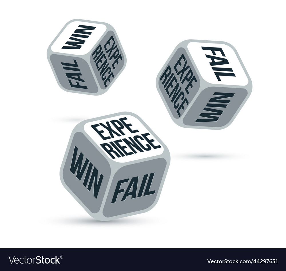 Win or fail experience dice rolling getting