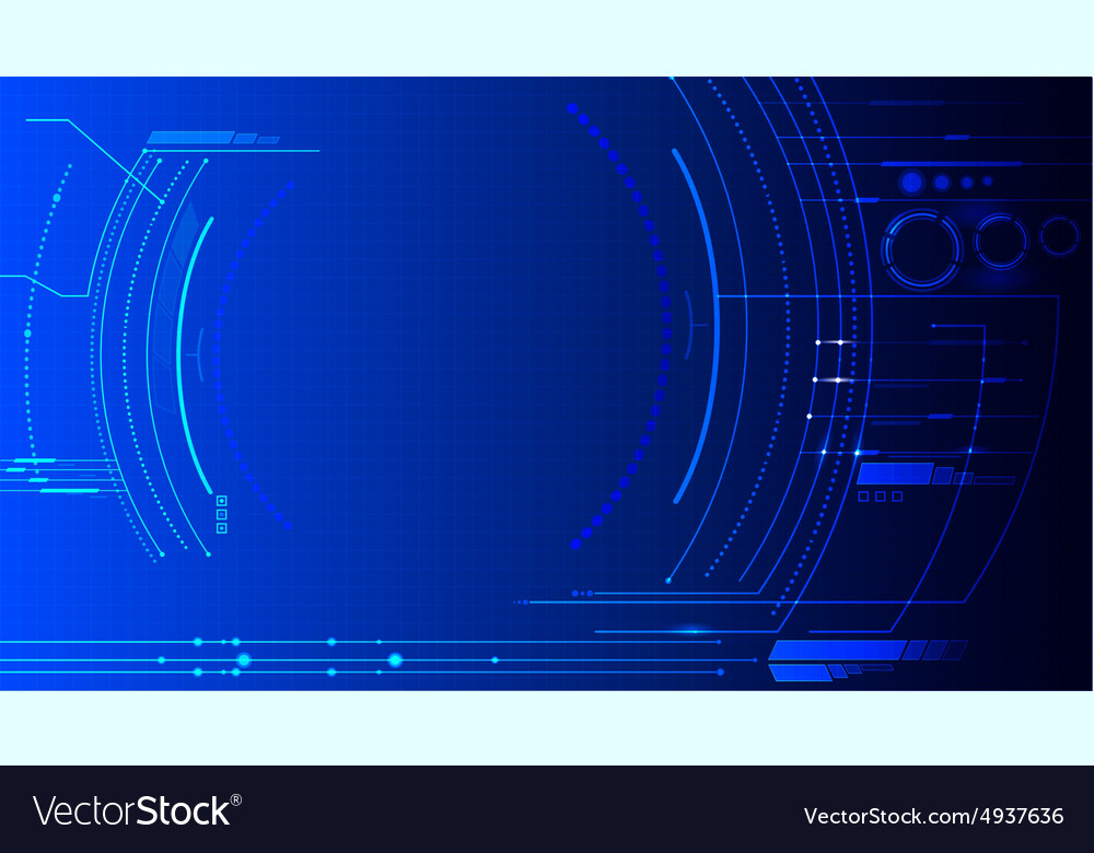 Abstract Technology Dashboard Background