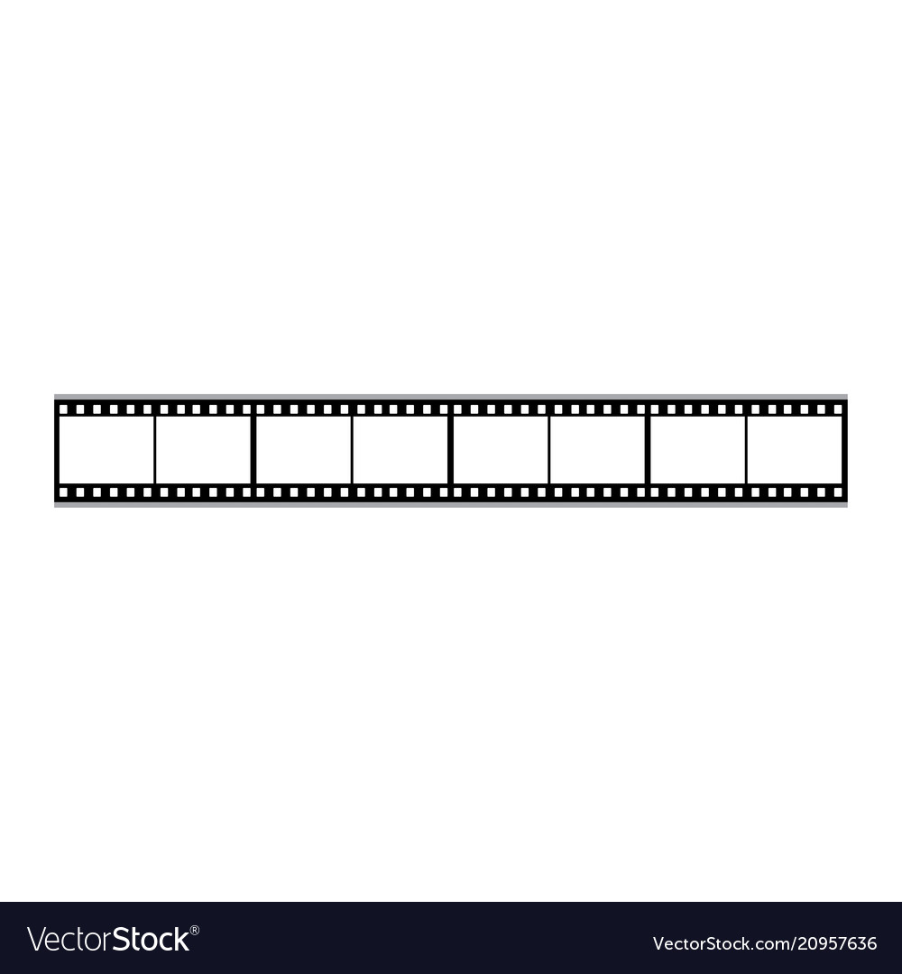 Blank film frame stock Royalty Free Vector Image