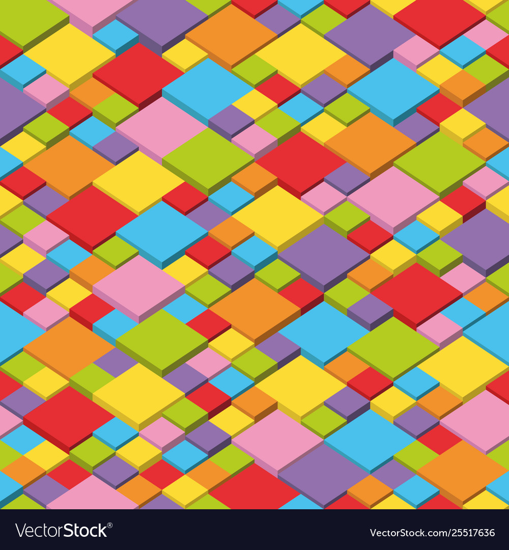 Isometric Cube Pattern