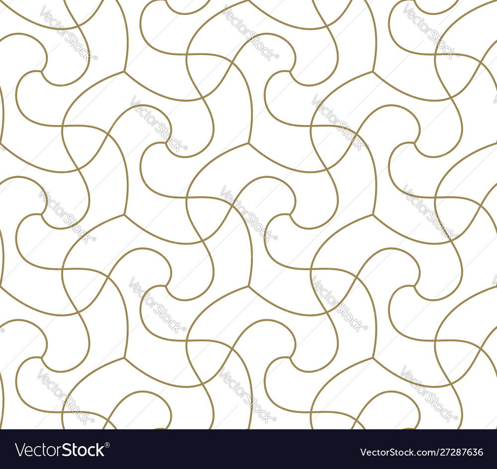 Seamless pattern with abstract geometric line vector image Seamless pattern with abstract geometric line