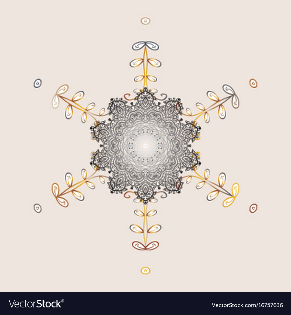 Snowflakes pattern background