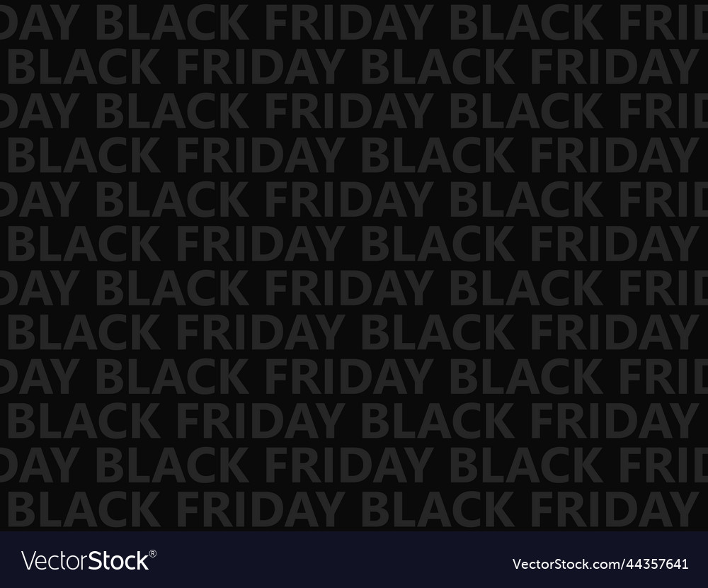 Black friday seamless pattern for promotion