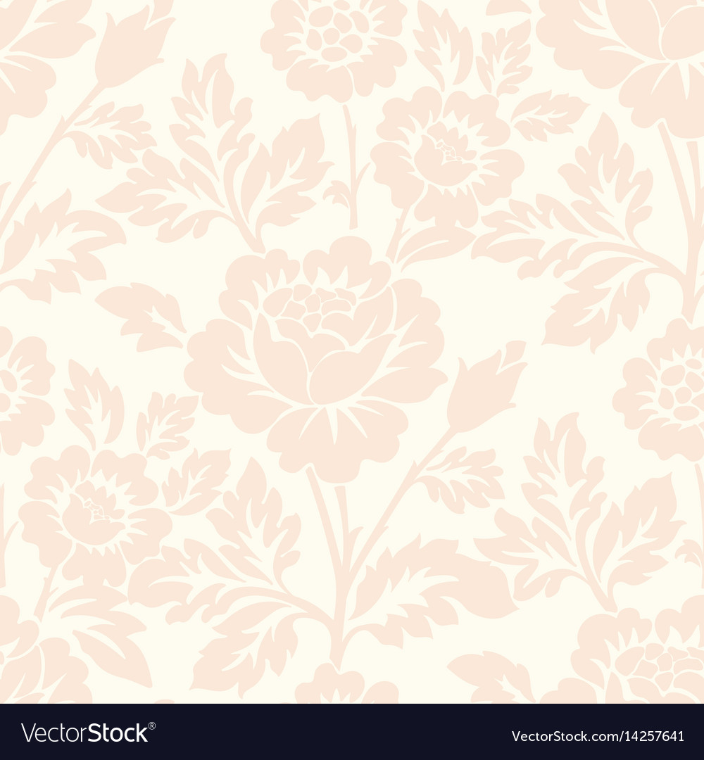 Flower seamless pattern element