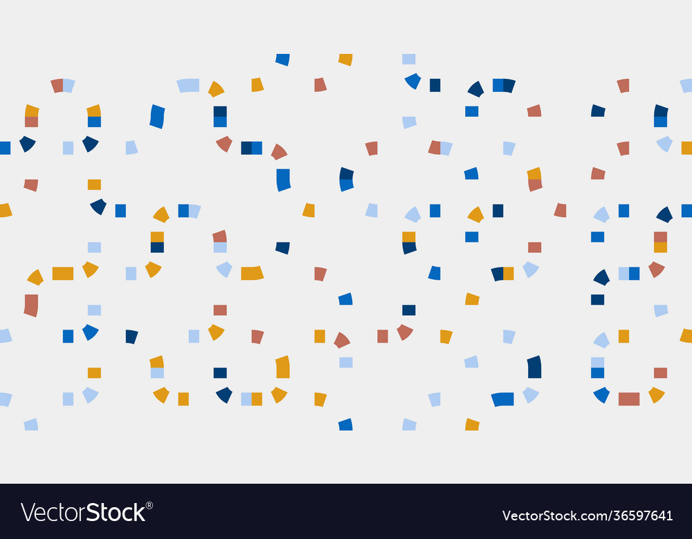Linear abstract pattern design vector image Linear abstract pattern design