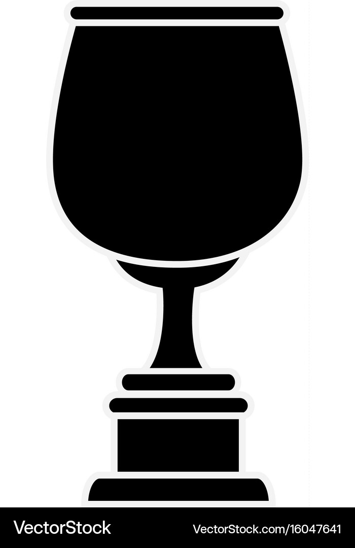 Trophy cup icon Royalty Free Vector Image - VectorStock