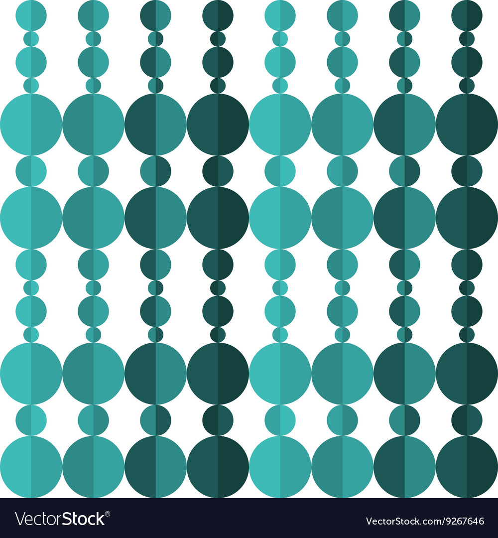 Colored circle seamless pattern Royalty Free Vector Image