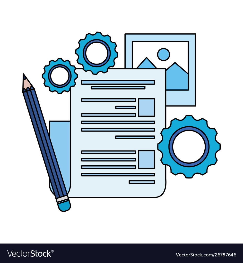 Gear machine settings with document file