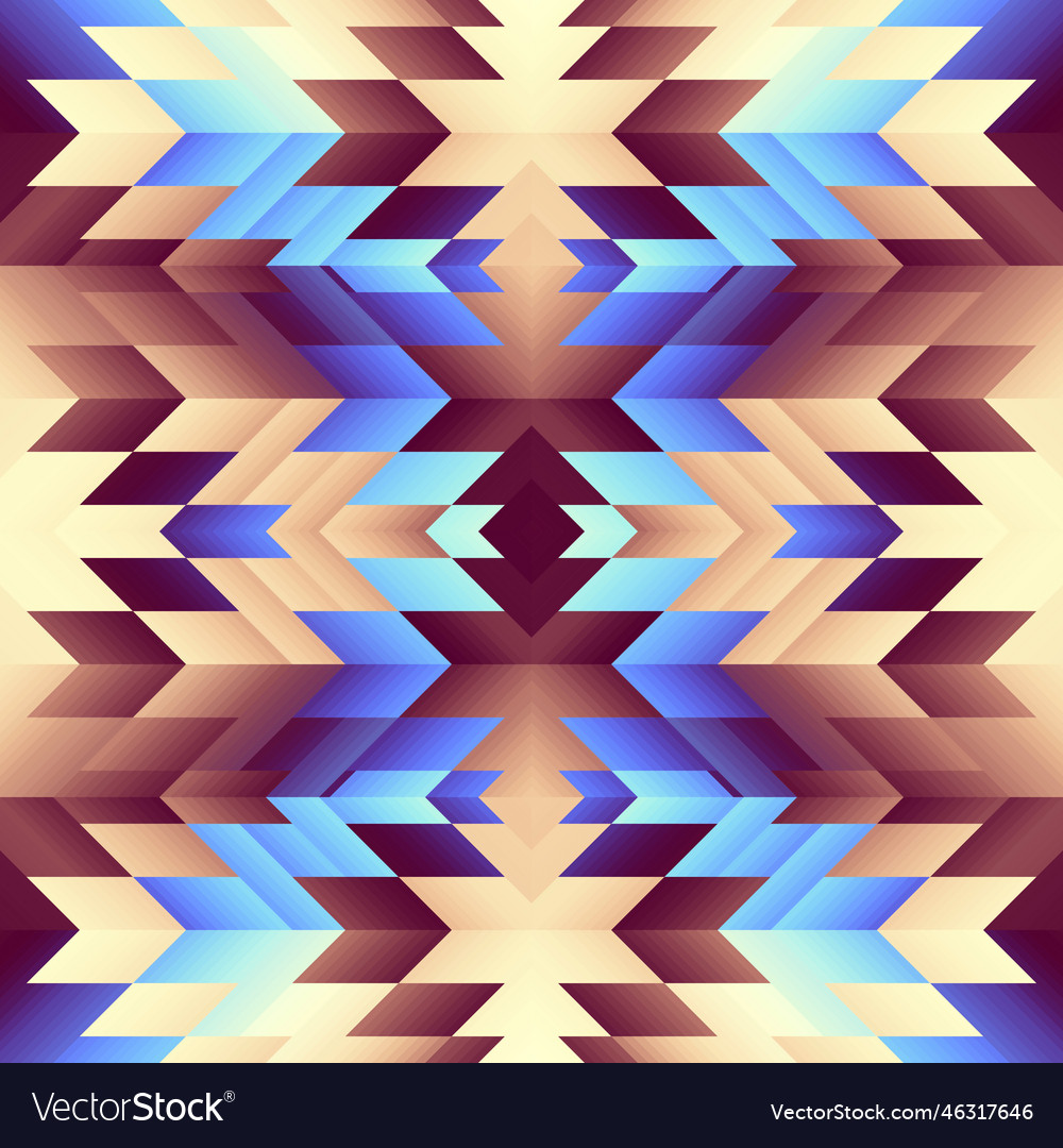 Geometric abstract triangles pattern seamless vector image Geometric abstract triangles pattern seamless
