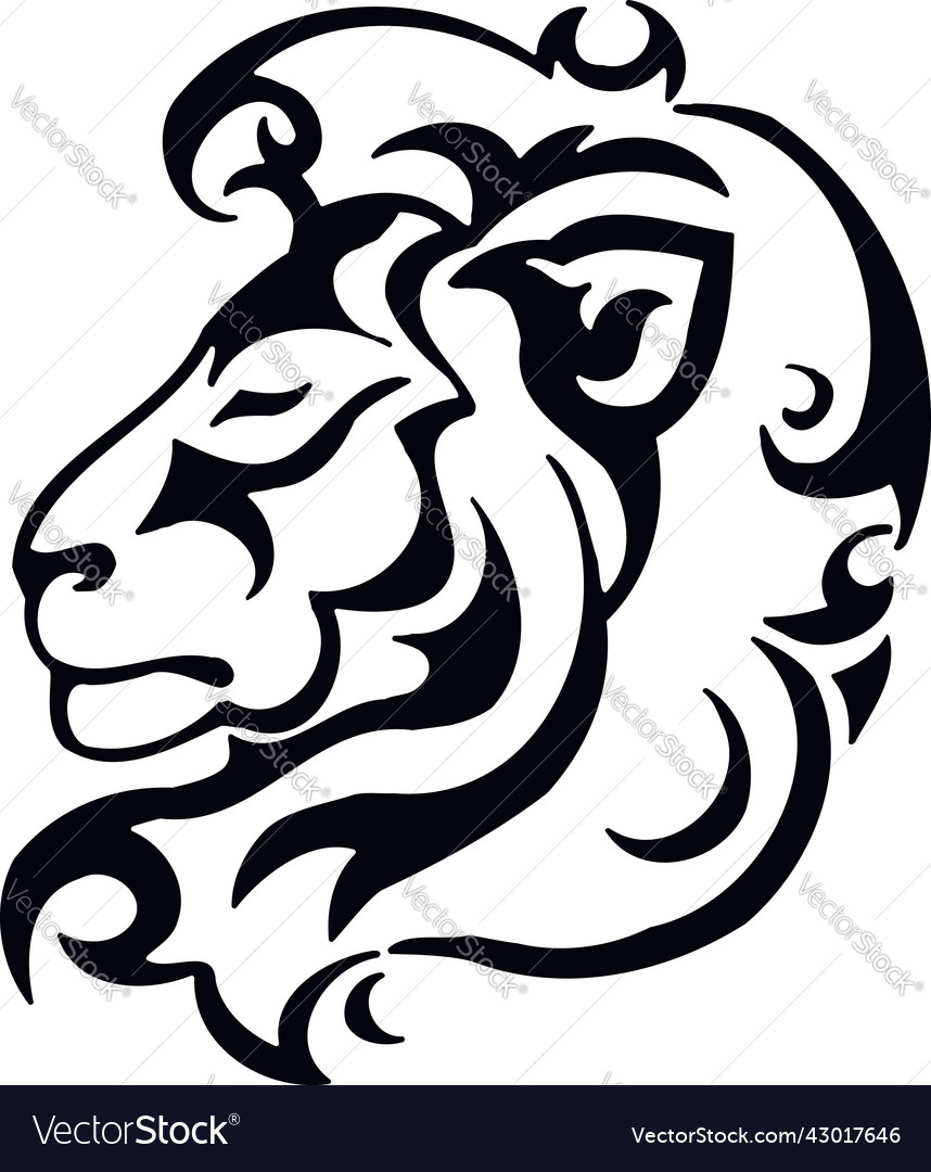 Lion - wild animals - logo animal animal Vector Image Lion - wild animals - logo animal animal Vector Image