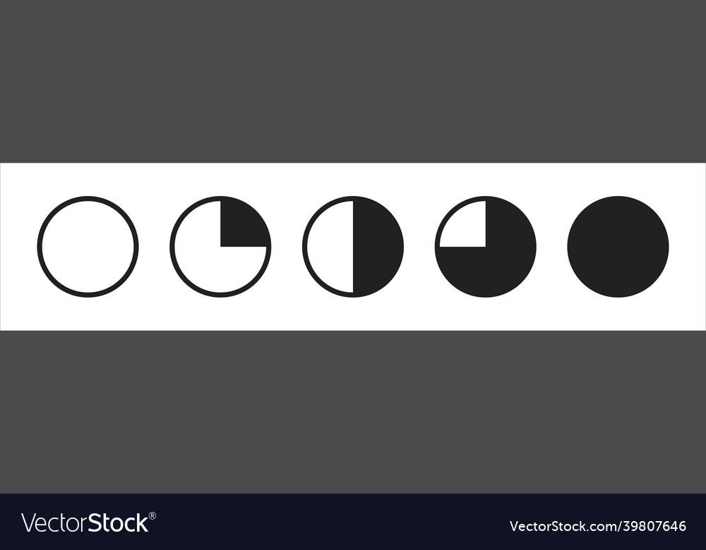 Pie chart diagram isolated icon busies concept