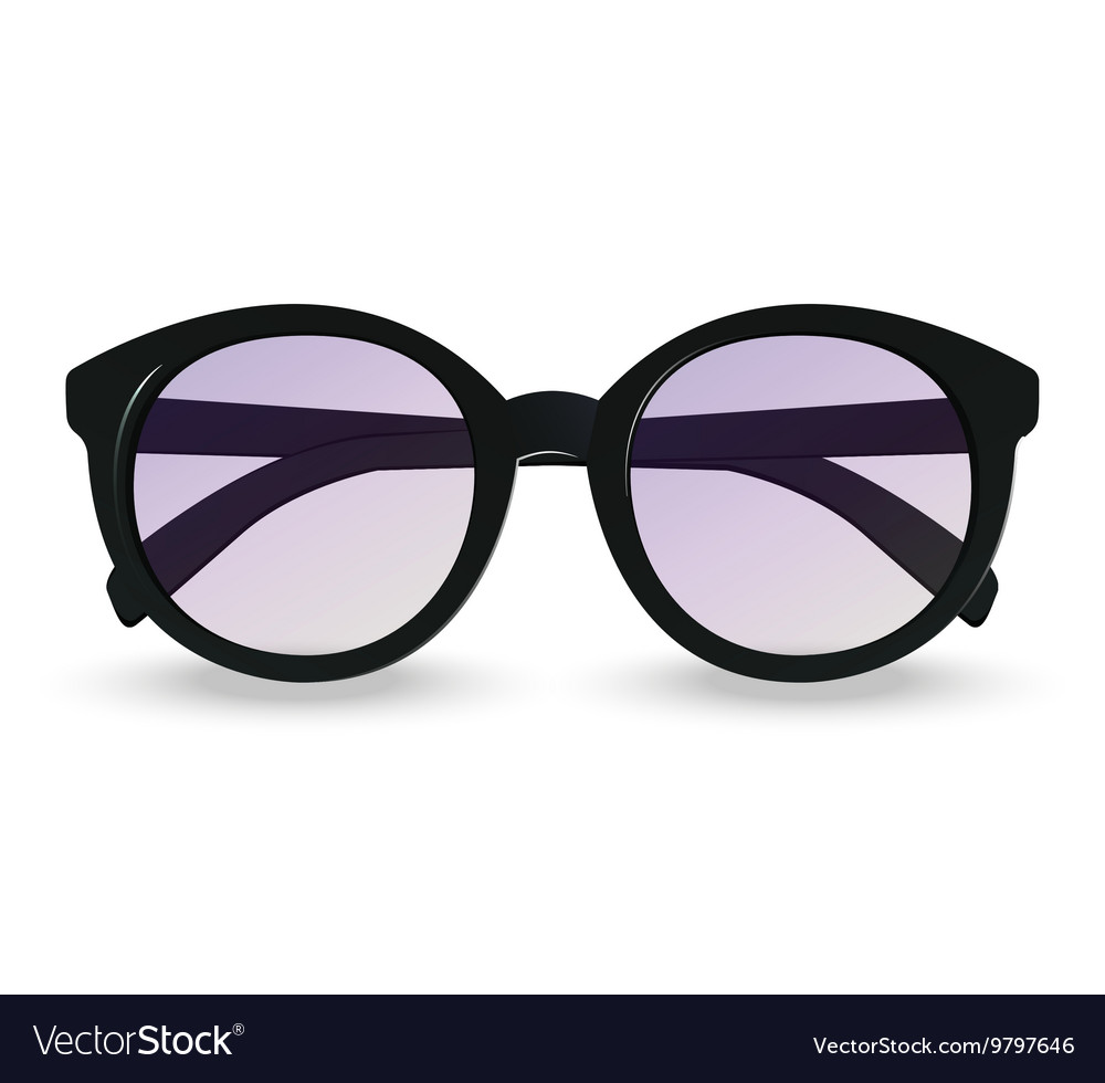 Sunglasses realistic icon